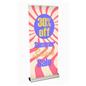 Silver wing custom printed retractable banner stand